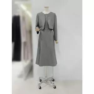 [갤러리아] [SOUP] 자켓형 벨티드 플레어 원피스 SC3OPM2