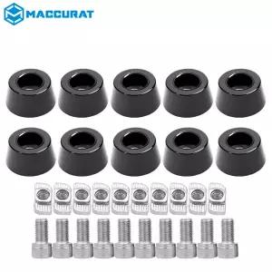 3D 프린팅 오토만 소프트 고무 피트 PRUSA i3 MK3 Ender3 프로파일 3D 프린터 부품 진동 방지 고무 5 세트