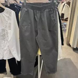 [하프클럽/밀스튜디오]밀스튜디오 HC06 주머니 절개 배기팬츠 LS3SLS103GYO