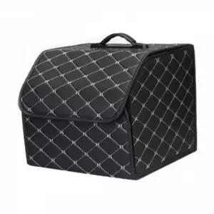 [CAR] 차량용 트렁크 정리함 접이식 트렁크 정리함 인조 퀼팅 보관함 수납함