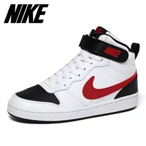 [나이키]나이키 코트버로우 미드2 운동화 흰검빨 GS 스니커즈 CD7782-110