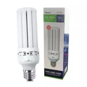 [데코] LED 콘램프 주광색 50W 욕실등 욕실전등