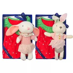 [NS홈쇼핑](압소바출산,백일세트)트로이무소바디슈트(모자)+토까딸랑이세트(A13-10681SET)..[35750480]