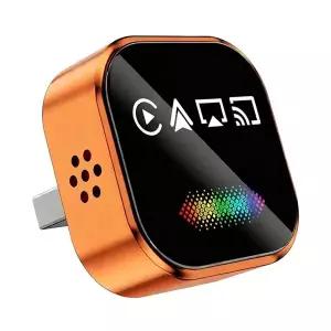 호환 공개무선 카플레이 4In1 AI 스마트 에어플레이미러링크안드로이드 오토USB 동글 어댑터 자동차 시스템