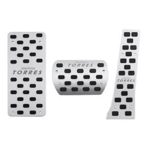 [CAR] 자동차 튜닝페달 3P 토레스전용 고무패드 인테리어