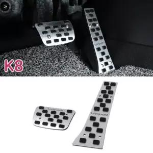 [CAR] 자동차 튜닝페달 2P K8전용 고무패드 인테리어
