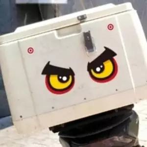 [CAR] 졸음운전 스티커 210x220 차량스티커 화물차반사판