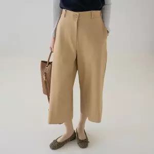 [마담4060]엄마옷 마담4060 [모던베이직]스판밴딩큐롯팬츠 여성 데일리 바지-RPN2603022-..