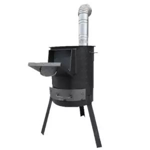 농촌 가정용 소각로 연소기 시골 장작 주철 연통 농막 선물 패키지