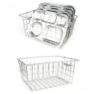 [골드스마일]설거지용 스테인리스 식기 건조 바구니 접시 그릇 정리 보관 식판