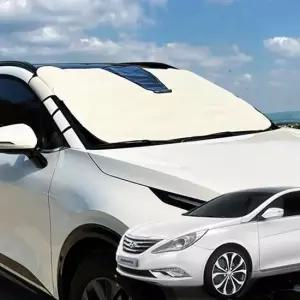 차 자동차 앞유리 선바이저 자외선차단 눈보호