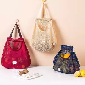 채소 망 보관 주방 다용도 야채 정리 그물 과일 수납 마늘망 양파망 대파망