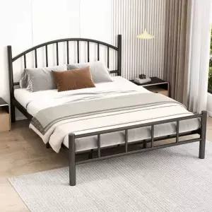 철제 침대 프레임 퀸 사이즈 더블 조립식 받침대 베이스