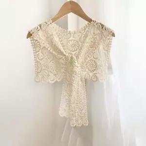 [골드스마일]레이스 여성 니트 숄 머플러 어깨 가디건 케이프 숄 숄더 숄 케이프