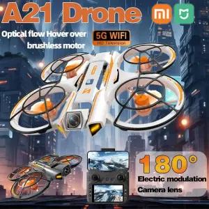 DJI XIAOMI A21 PRO 항공 사진 드론 8K HD 듀얼 카메라 밀폐형 브러시리스 모터 장애물 회피 Quadcopter Mi