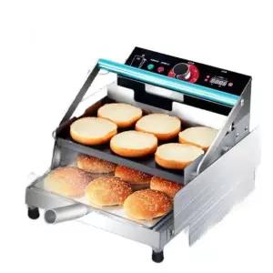 햄버거빵 굽는 기계 업소용 스마트타이머 스마트 소형 토스트기 패티 그릴