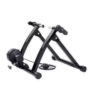 실내 자전거 트레이너 훈련 라이딩 롤러 연습 홈트 기본 자기 블랙 8단계유선제어