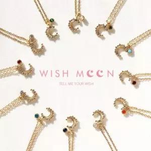 위시문 탄생석목걸이