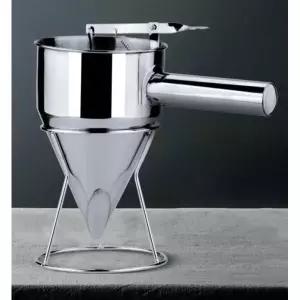 스텐 반죽디스펜서 짤주머니 타코야키 붕어빵 반죽통 대형 소형 8mm 600ml