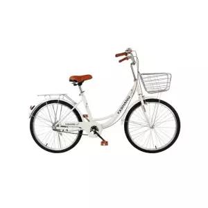 여성용 마실용 바구니 출퇴근 입문용 옛날 성인용 스탠다드 펄화이트 인플레이터블 24인치