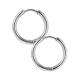 실버 링귀걸이 여자 이어링 포인트귀걸이 써지컬스틸 데일리