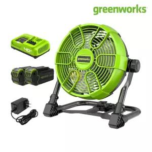 그린웍스 충전선풍기 40V (배터리 2팩)