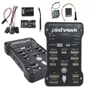 픽스호크 Pixhawk PX4 PIX 248 32 비트 비행 자동 조종 Buzzer 4G SD 안전 스위치 PPM I2C RC Quadcopter A