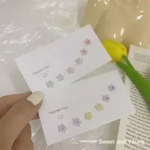 은침 플라워 귀걸이 꽃잎 눈꽃 원형 925실버 데일리 액세서리 925