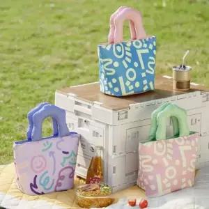 구름 그래비티 보온 냉장 토트백 런치 도시락 가방 소풍용 보냉