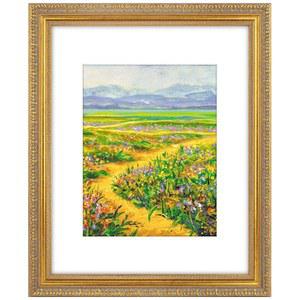 골든 스테이트 아트 사진 프레임 빈티지 11X14 앤티크 16X20 색상 매트가 골드