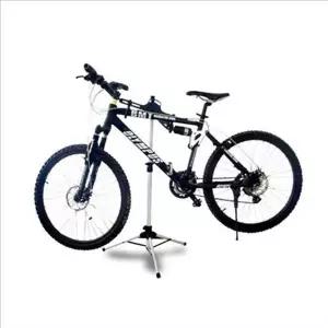 [콩심팥심]접이식 스탠드형 자전거 거치대 이동식 실내 자전거 거치대 수리용