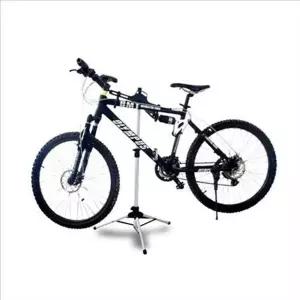 접이식 스탠드형 자전거 거치대 이동식 실내 자전거 거치대 수리용