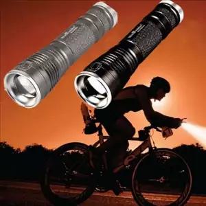 [셀러에이드]충전식 자전거 전조등 써치라이트 자전거 라이트 라이딩용 휴대용