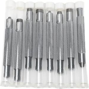 OVAQUII 시계 크라운 와인더 세트 8개 포함 도구 및 보관 전문 210mm 수리 튜브 합금 알루미늄