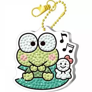 [에이치플러스몰]BS 산리오 케로케로 케로피 보석십자수 키링 세트 열쇠고리 만들기