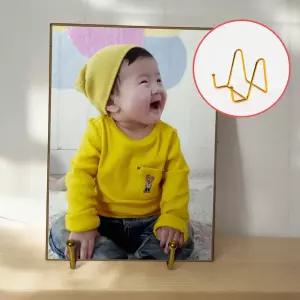 액자거치대 철제 다용도 액자 거치대 골드 소 액자거치대 액자받침대