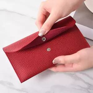 [셀러에이드]가벼운 가죽 머니 포켓 1P 슬림 지폐 라운딩 수납 골프 월렛 돈관리