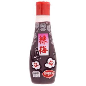 시소를 곁들인 일본 우메보시 매실 페이스트 (8.8온스/250g) - 절인 매실, 텐 프리, , 매실 소스 아시안, 일식, 오니기리, 스시, 야키토리, 사시미, 우메보시 페이스트 - 긴지루시 와사비