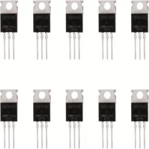 BOJACK IRF510 N채널 전력 MOSFET 트랜지스터 IRF510N 5.6A 100V TO-220AB (10개 팩)