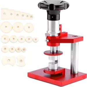 시계 프레스 도구 세트 수리 교체용 알루미늄 다이 클로저 뒷면 배터리 18mm50mm 20PCS 및 케이스 피팅