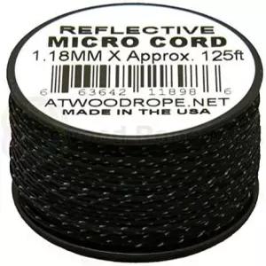 앳우드 로프 MFG 전술 나일론폴리에스터 마이크로 주얼리 캠핑 코드 재사용 반사 118mm 장비 유틸리티