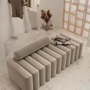 픽유아 11번가 북유럽 벤치 쇼파 대기실 심플 긴 모던 옷방 미용실 손님 스