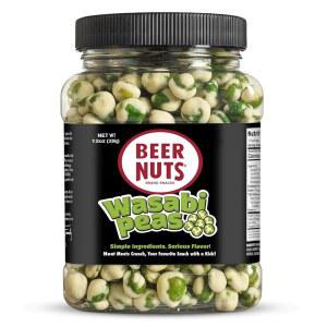 맥주 견과류 와사비 완두콩, 히트와 크런치의 만남, 킥으로 가장 좋아하는 간식, 1953년부터 미국산 (12온스)