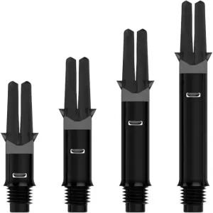 LSTYLE 다트 샤프트 회전 블랙 다트용 1세트 팁 소프트 스틸 3개 미디엄 260