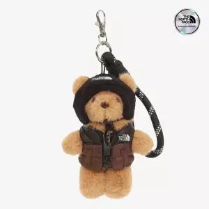 [노스페이스] NA5AR60B 눕시 베스트 베어 키링 BROWN