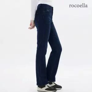 [로코엘라] 러브 에센셜 세미 부츠컷 여성 데님팬츠