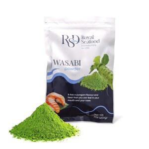 RSD u2013 프리미엄 와사비 파우더 200g (7온스) u2013 스시, 사시미 및 디핑용 진짜 일본 고추냉이 뿌리 파우더 - 뜨거운 와사비 파우더 , 텐 프리 일본 조미료
