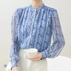 클라셰 플로럴아트쉬폰블라우스_B6S0265