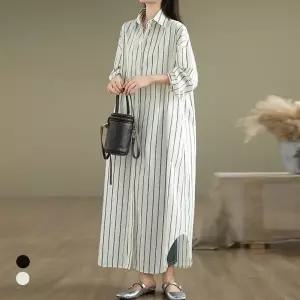 화세 롱컬러라인셔츠_HB6SSH012C