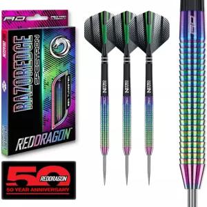 레드 드래곤 면도기 엣지 스펙트론 스틸 23g 및 다트 포함 제공 22g 24g 세트비행 프로페셔널 텅스텐